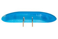 Pool Oval Nedgrävd 27470 L Swim & Fun